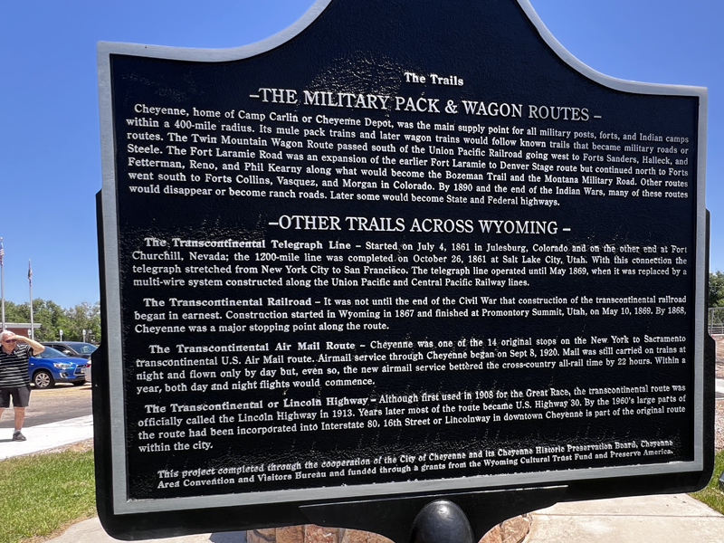 sign about The Trails