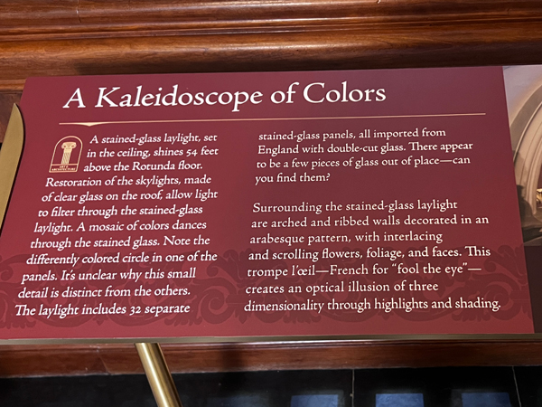Kaleidoscope of Colors sign