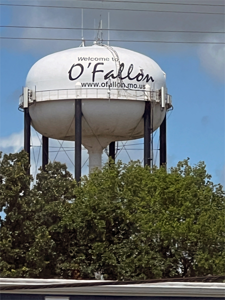 O'Fallon water tower