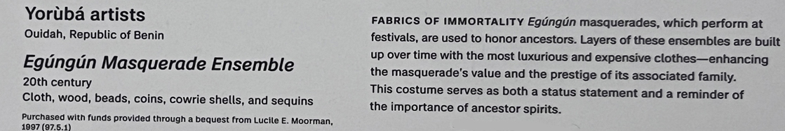 Masquerade Ensamble sign