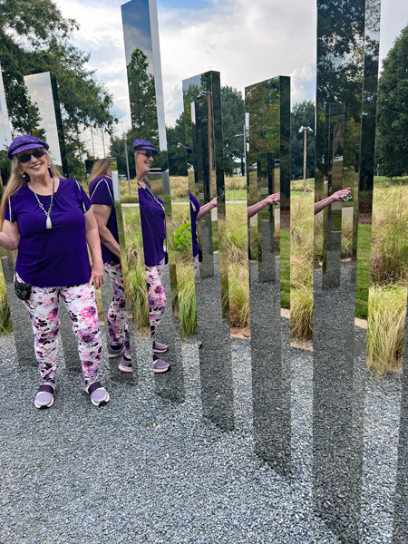 Karen Duquette in the mirrors