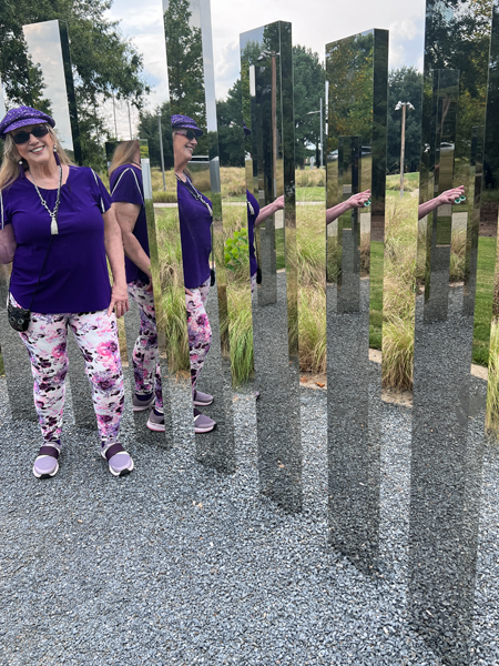 Karen Duquette in the mirrors