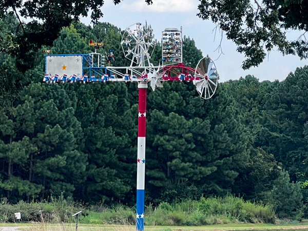 exhibit at Ann and Jim Goodnight Museum Park