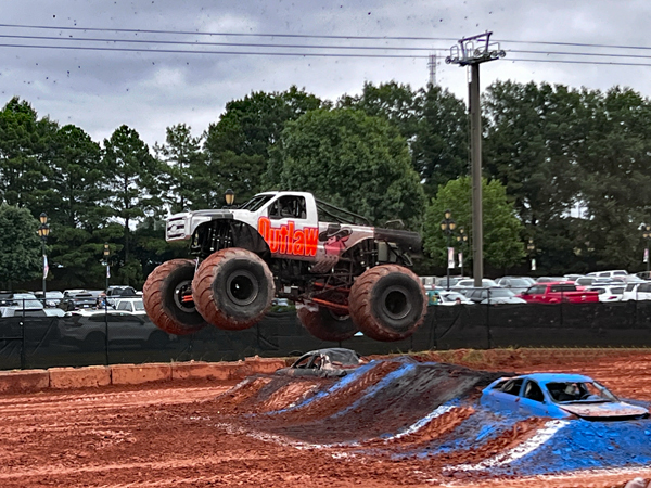 Mason Rife in Outlaw Monser Truck