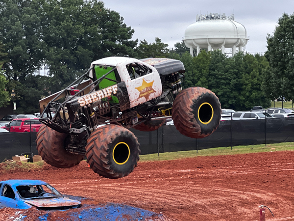 Rick Fowler in Sheriff Monster Truck
