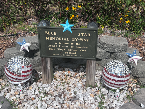 Blue Star Memorial By-Way exhibit