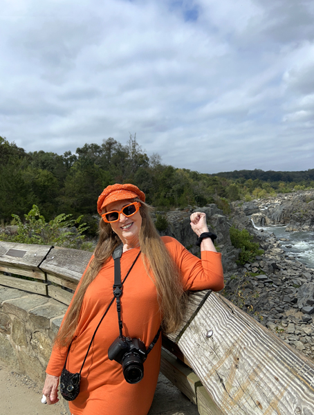 Karen Duquette at Great Falls Park