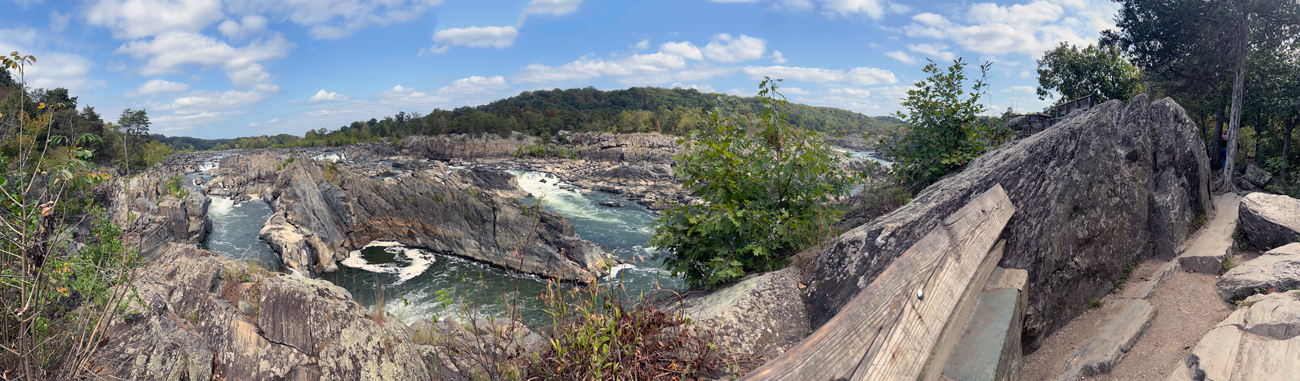 panoramoa at Great Falls Park