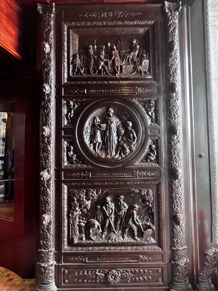 fancy door