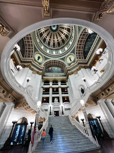 ceiling and staircase
