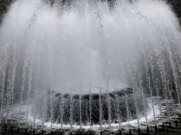 Pennsylvania War Veterans Memorial fountain