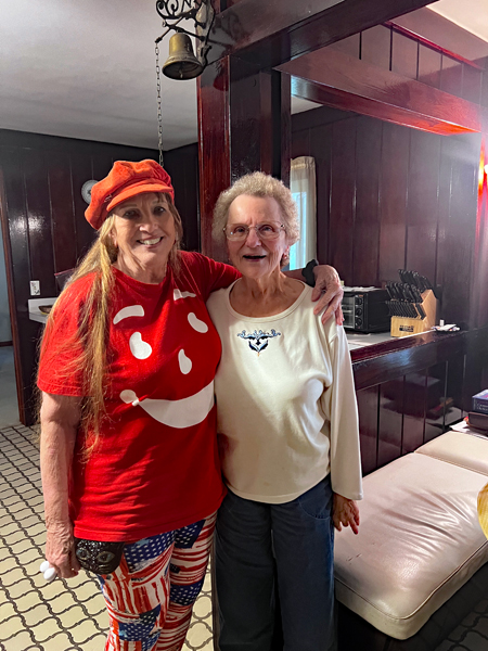 Karen Duquette and Sandra Nagel in 2025