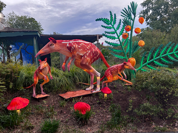 Leptictidium fast hopping mammals