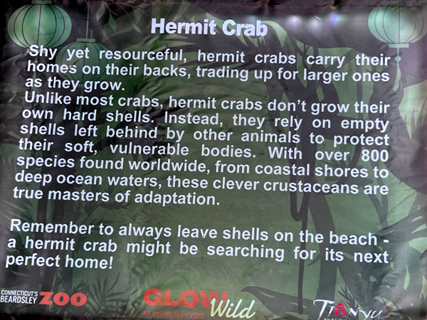 Hermit Crab sign