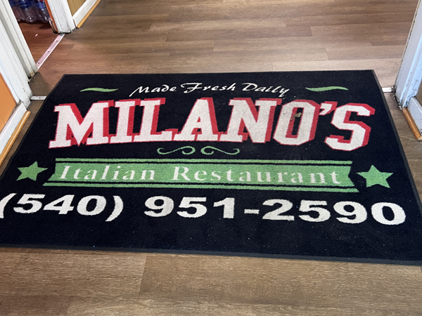 Milano's Italian Restaurant doormat