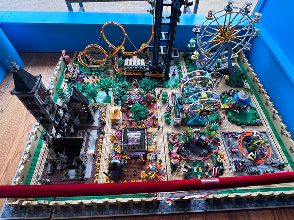 inside a Lego Store on Main Street