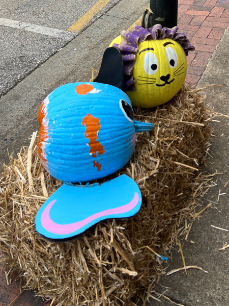 Scarecrow #6 - pumpkins