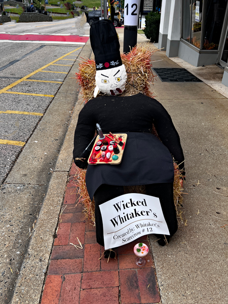 Wicked Whitaker's scarecrow