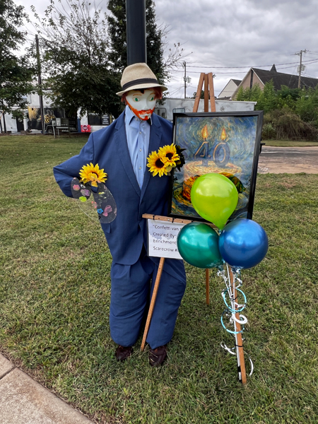 Adult Enrichment Centers scarecrow