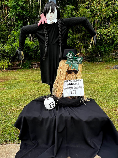 Lineberger Dentistry scarecrow