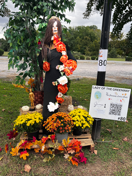 Greenway Ladies Guild scarecrow