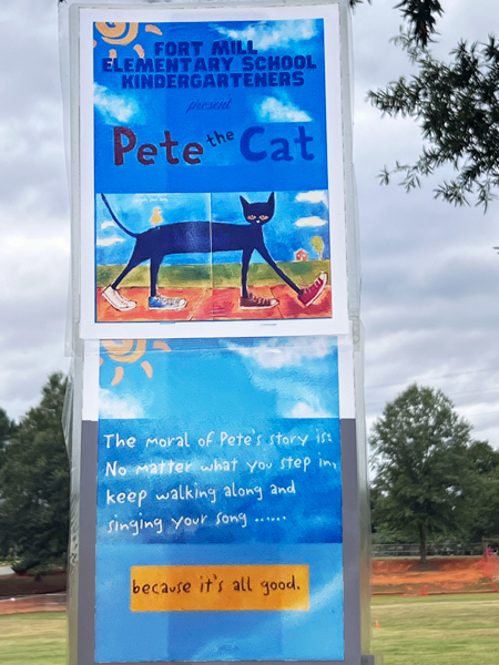 Fort Mill Elementary School Kindergartners scarecrow