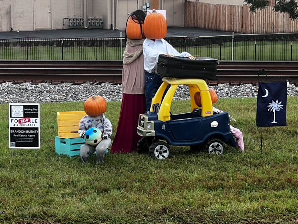 Brandon Burney scarecrow