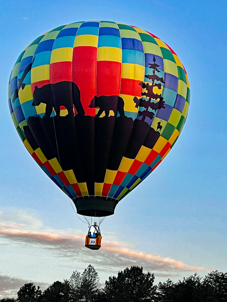 hot air balloon