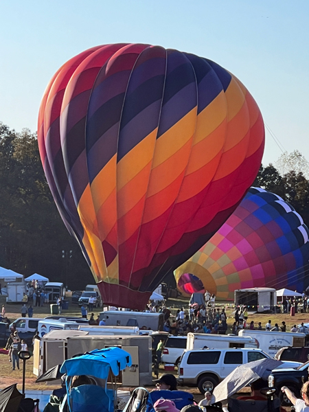 Pete Colwell's Hot Air Balloon