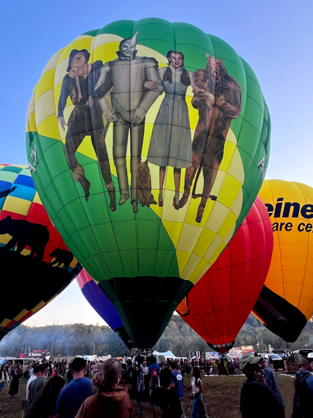 Wizard of OZ hot air balloon