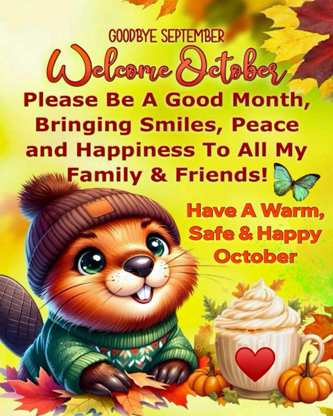 Welcome October sing