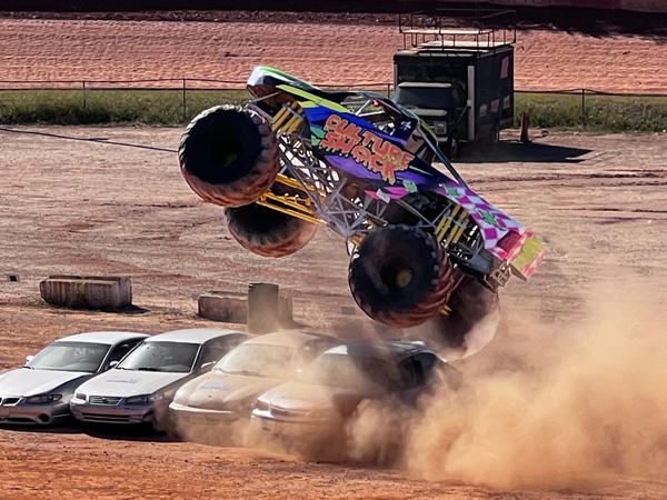 Daniel Aimes in Culture Shock Monster Truck