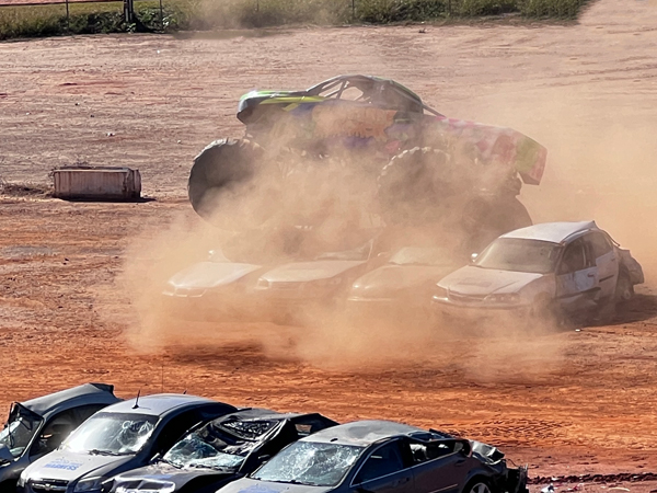 Daniel Aimes in Culture Shock Monster Truck