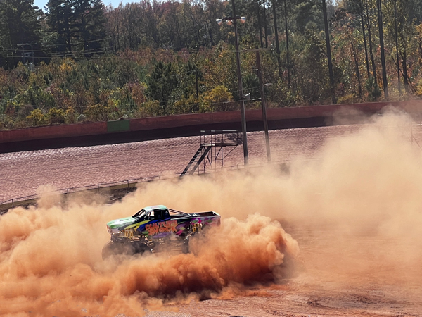 Daniel Aimes in Culture Shock Monster Truck