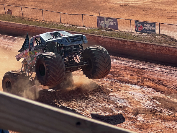 Steven Thompson in Hurrican Force Monster Truck