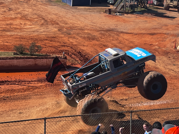 Cliff Vowell in Virginia Giant Monster Truck