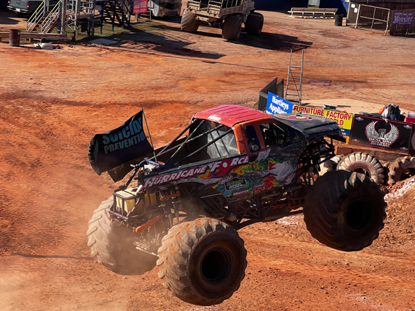 Steven Thompson in Hurricane Force Monster Truck