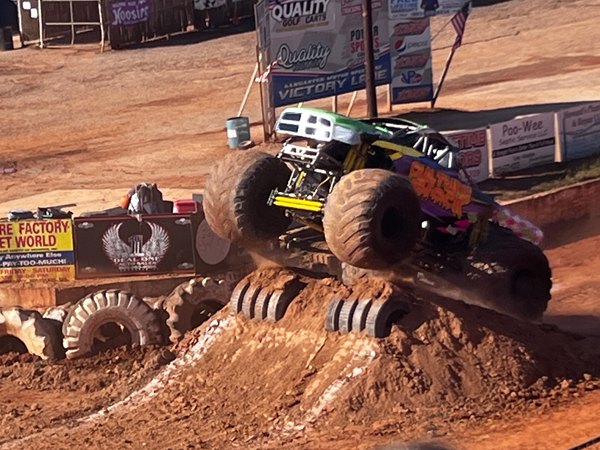 Daniel Aimes in Culture Shock Monsterr Truck