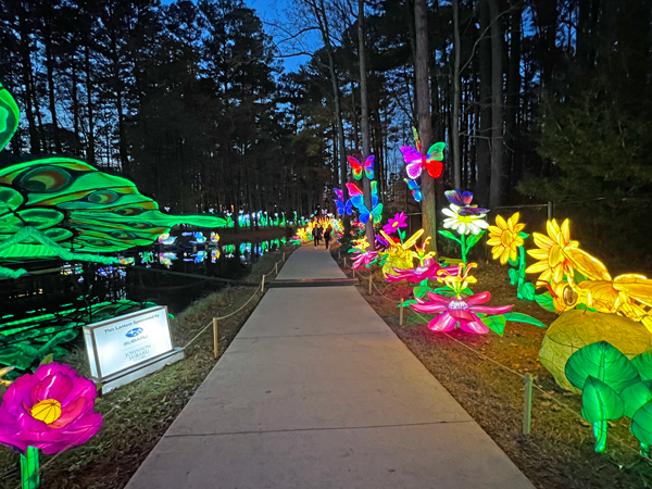 Chinese Festival walkway