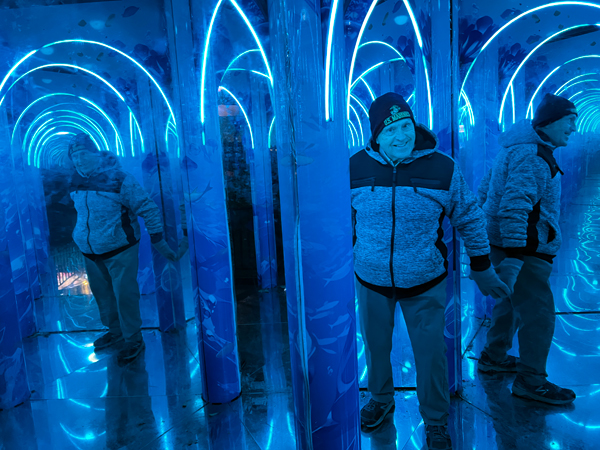 Lee Duquette in The Mirror Maze
