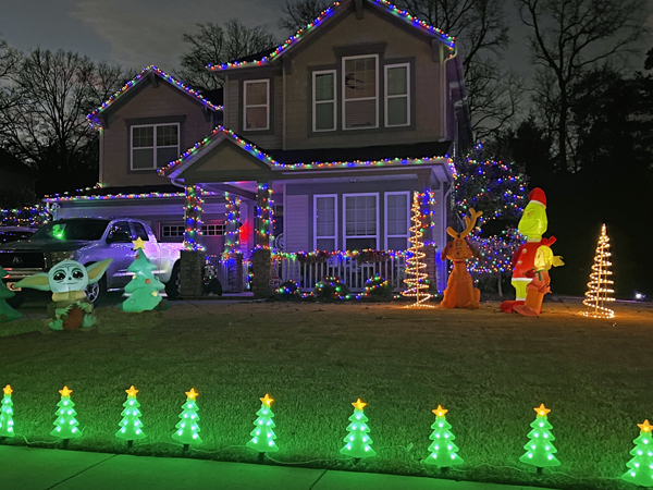 Christmas Decorations in Shelly Woods