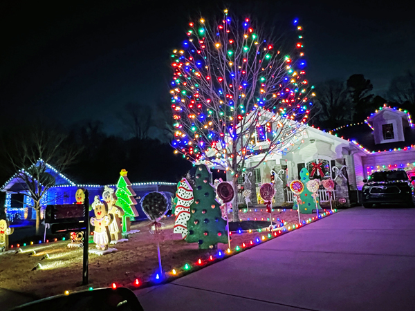 house with lollipops