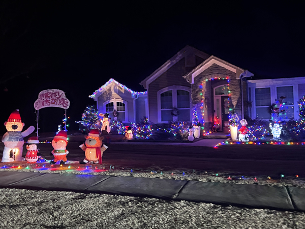 Christmas Decorations in Shelly Woods