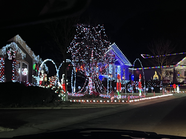 Christmas Decorations in Shelly Woods