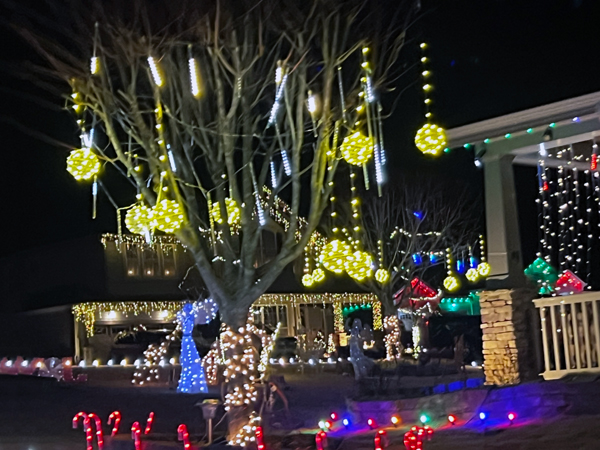 Christmas Decorations in Shelly Woods