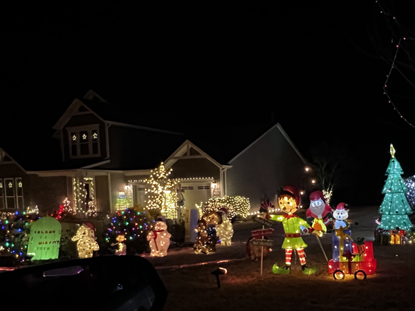 Christmas Decorations in Shelly Woods