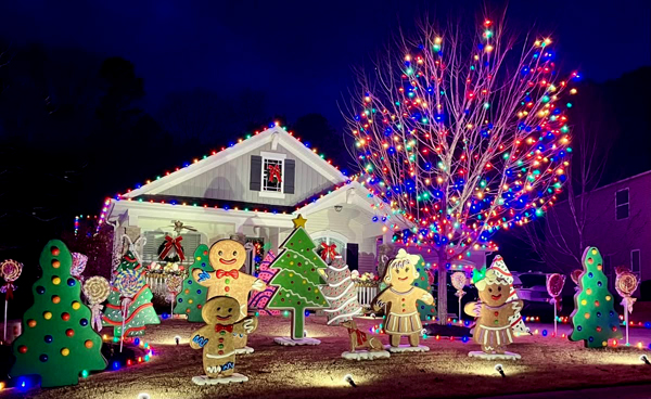 Christmas Decorations in Shelly Woods