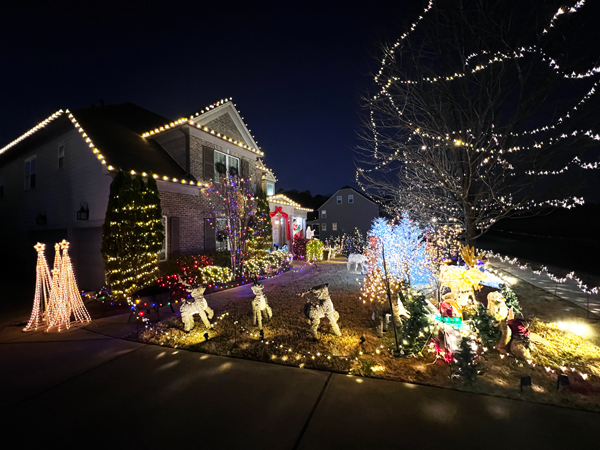 vivew from the driveway