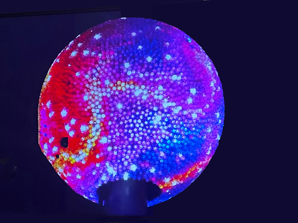 Watching the New Year's Ball drop on TV