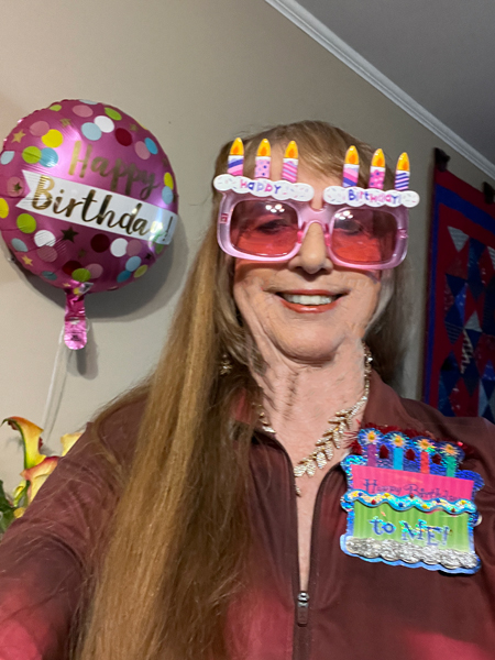 Karen Duquette  celebrated her birthday